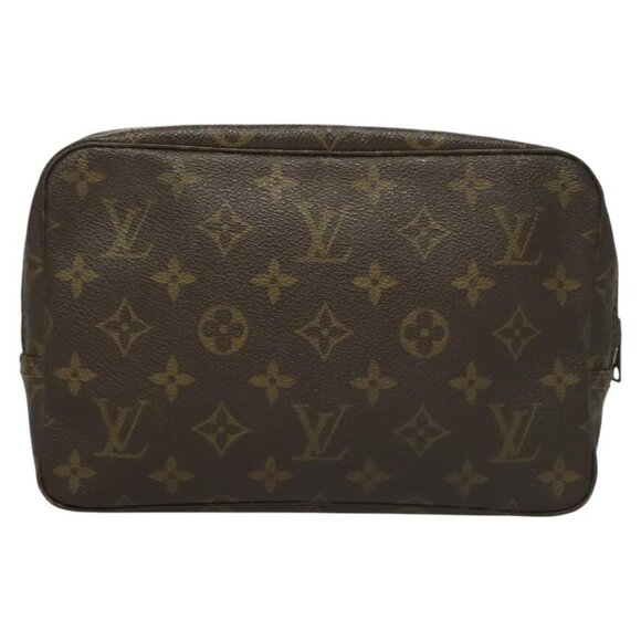 LOUIS VUITTON Monogram Trousse Toilette 23 Clutch Bag LV Auth - Picture 3 of 16